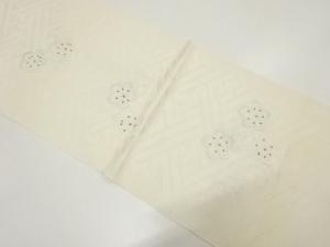 正絹　刺繍　帯揚げ